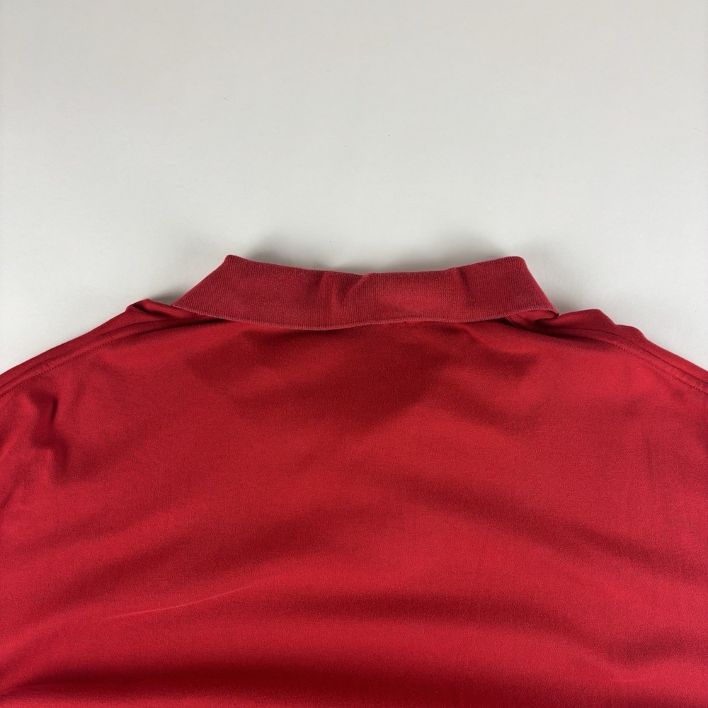 Polo Ralph Lauren Classic Fit Cotton Solid Red Polo Shirt Men's Size 2XB - Picture 8 of 9